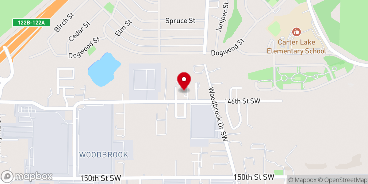 Map showing location of New Testament Christian Church of Woodbrook