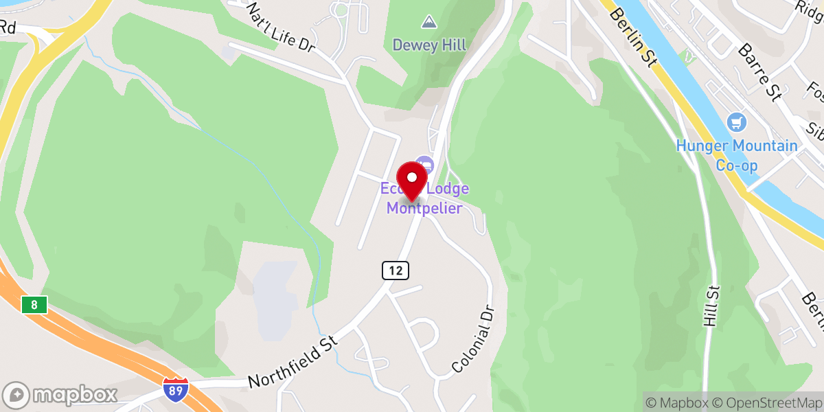 Map showing location of Shepherd of the Hills Lutheran Church, ELCA