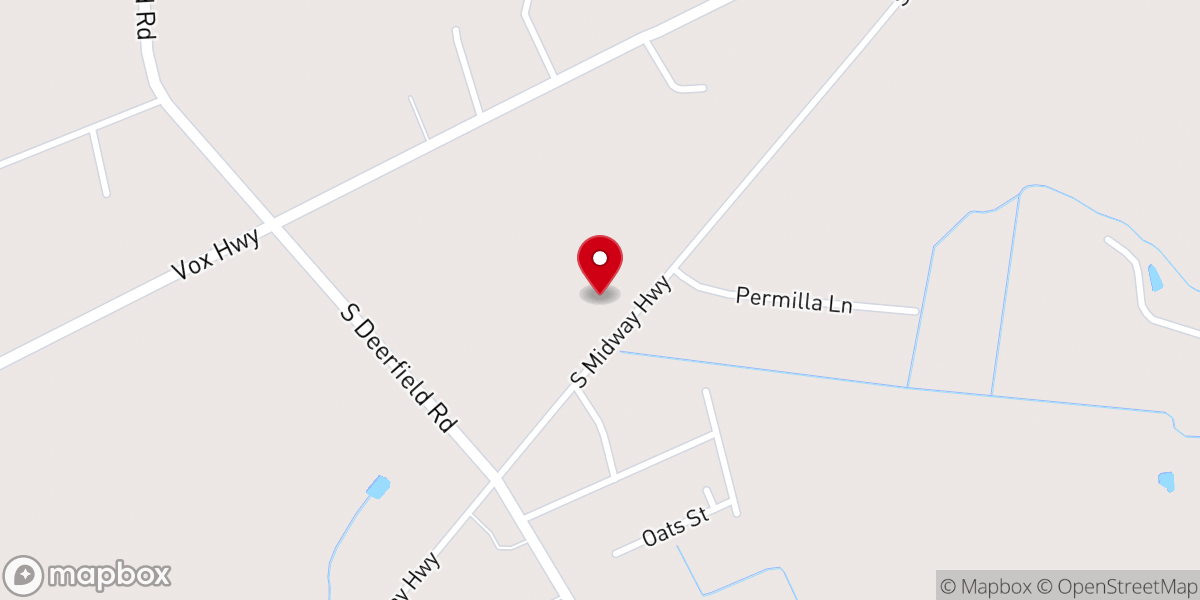 Map showing location of White Chapel Holiness Church