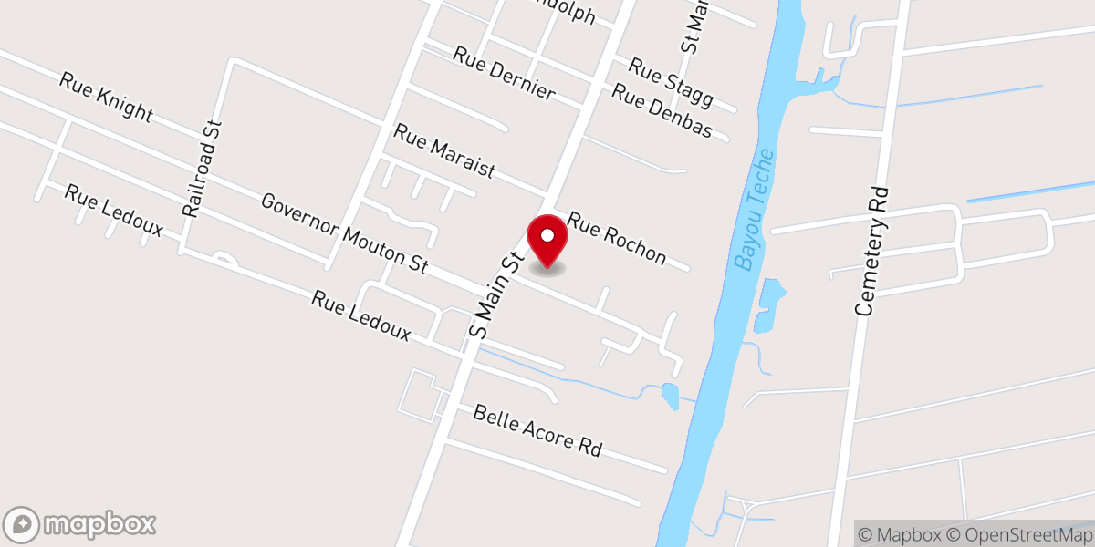 Map showing location of Jenkin's Memorial Baptist Church