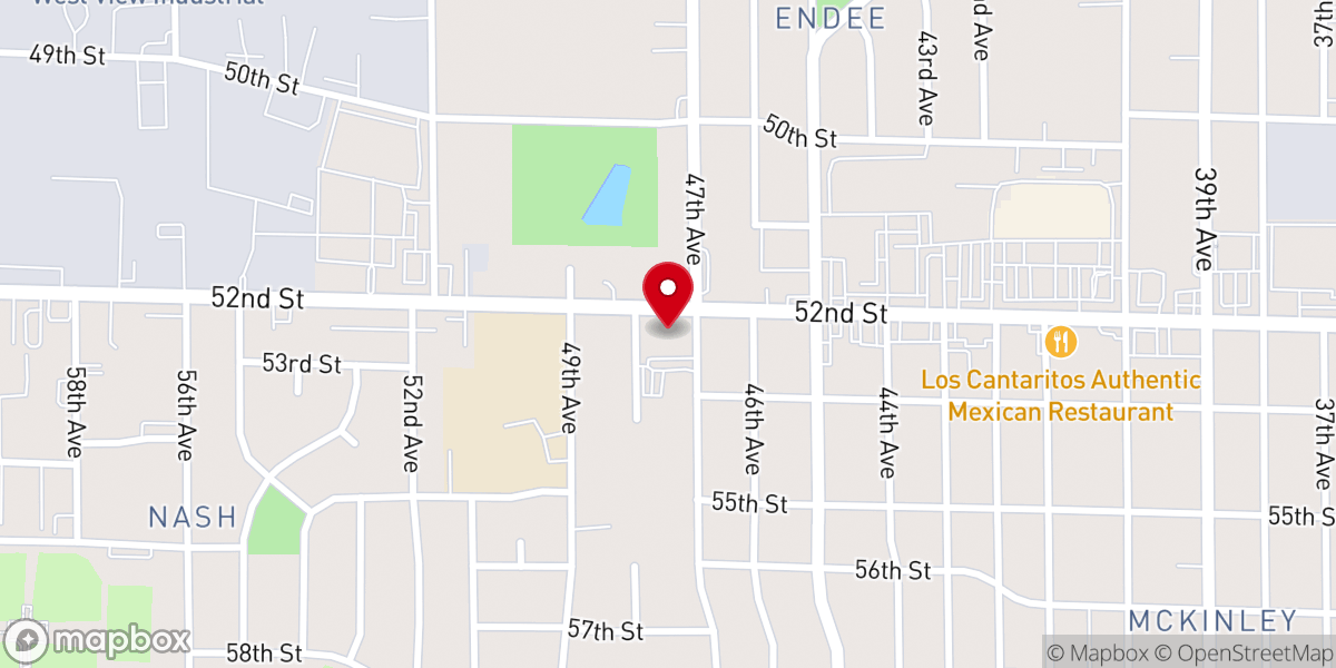 Map showing location of Missio Dei Fellowship