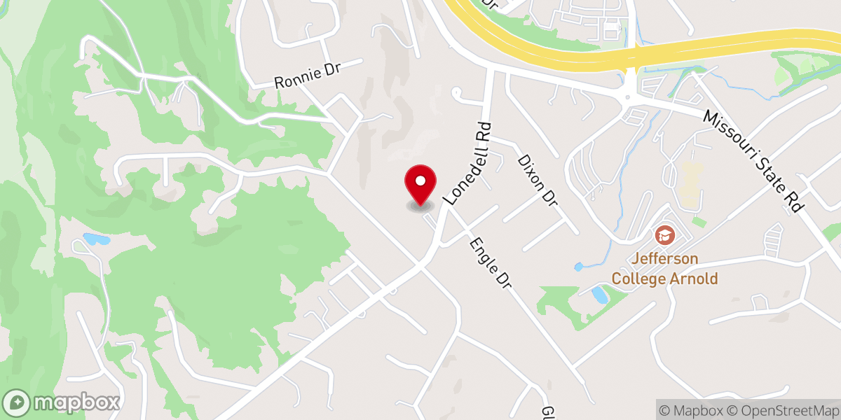 Map showing location of Mount Carmel General Baptist Church