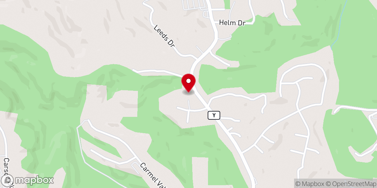 Map showing location of Christ's Mission Church