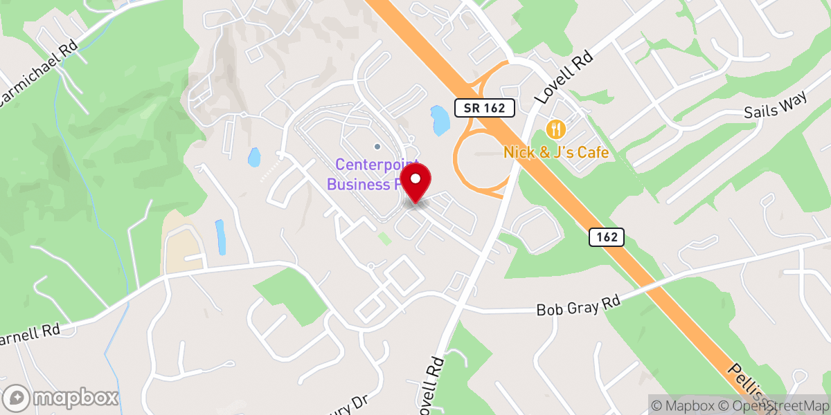 Map showing location of Behold Him Ministries