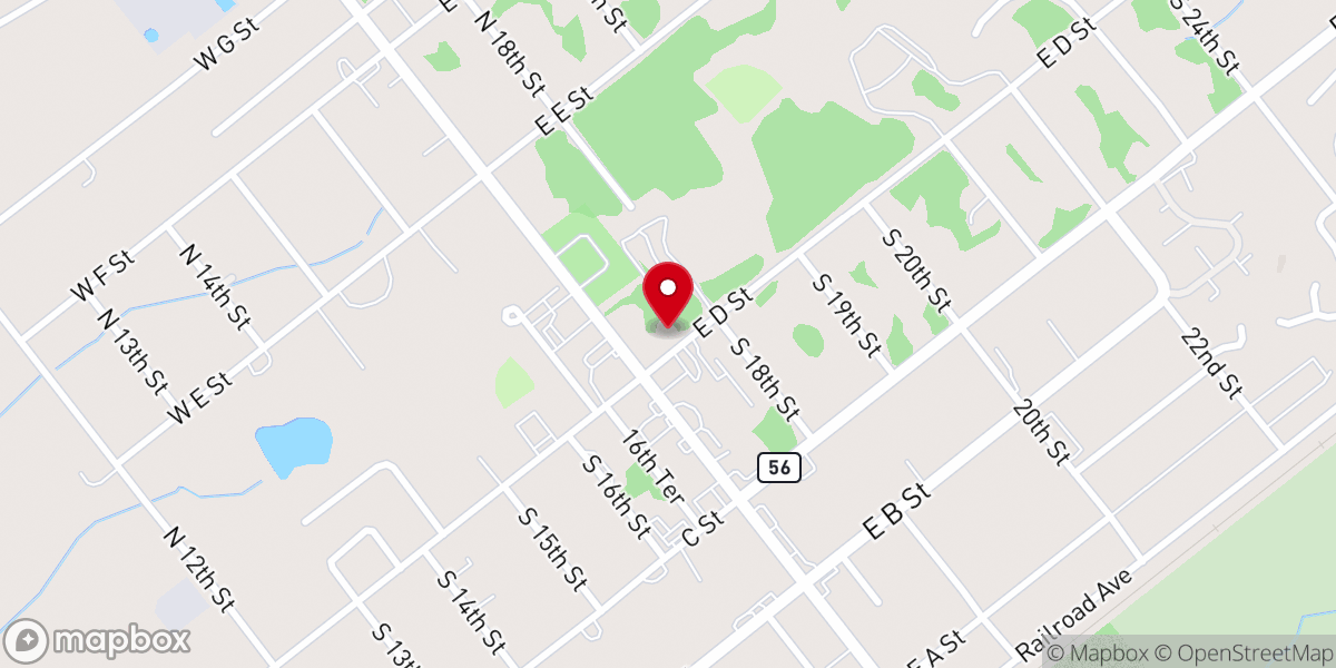 Map showing location of Rightly Dividing the Word of Truth Church of God in Christ