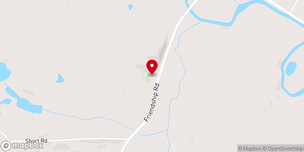 Map showing location of St Luke Baptist Church