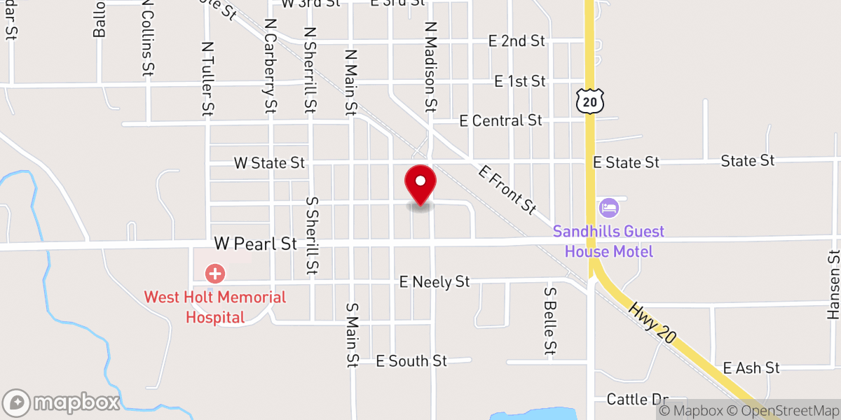 Map showing location of Shadows Forever (old Presbyterian Church)