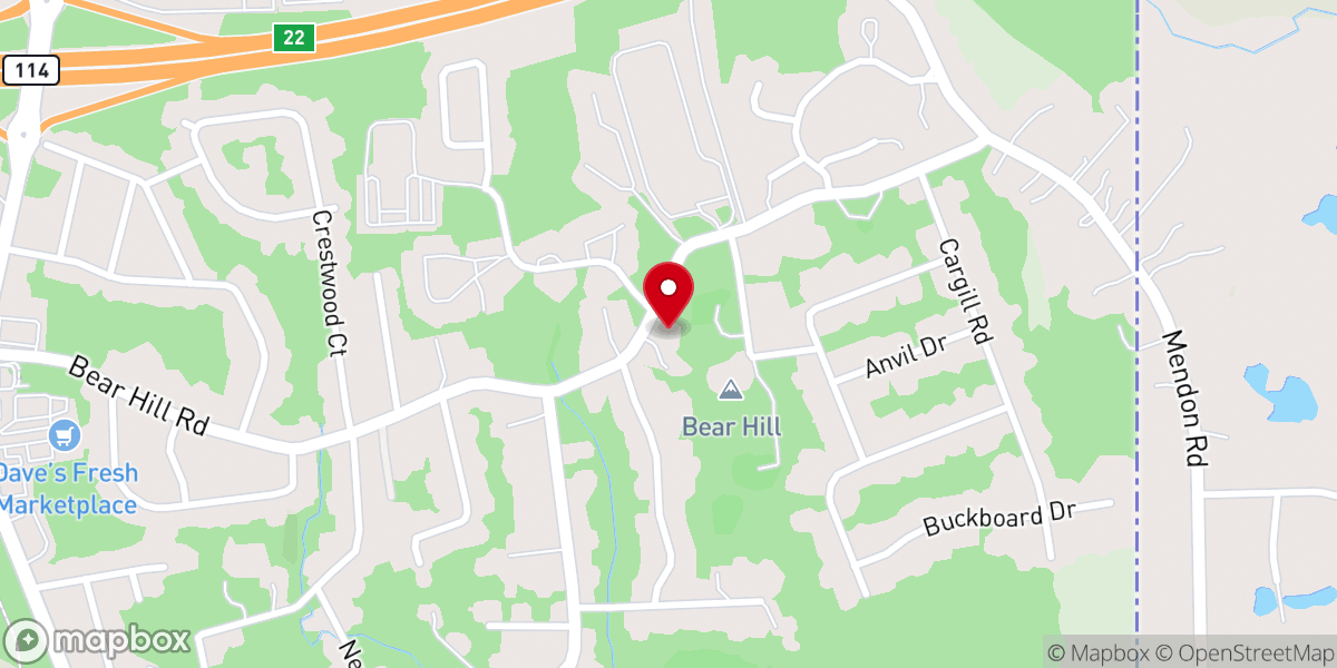 Map showing location of RI CHURCH OF THE WAY