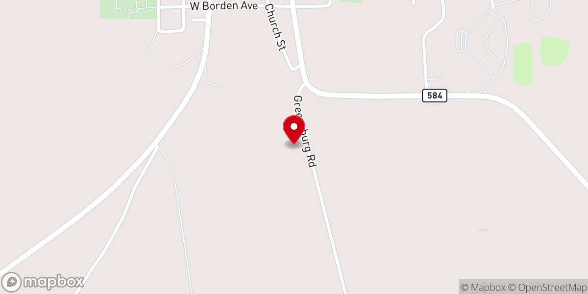 Map showing location of Liberty Place Apartments