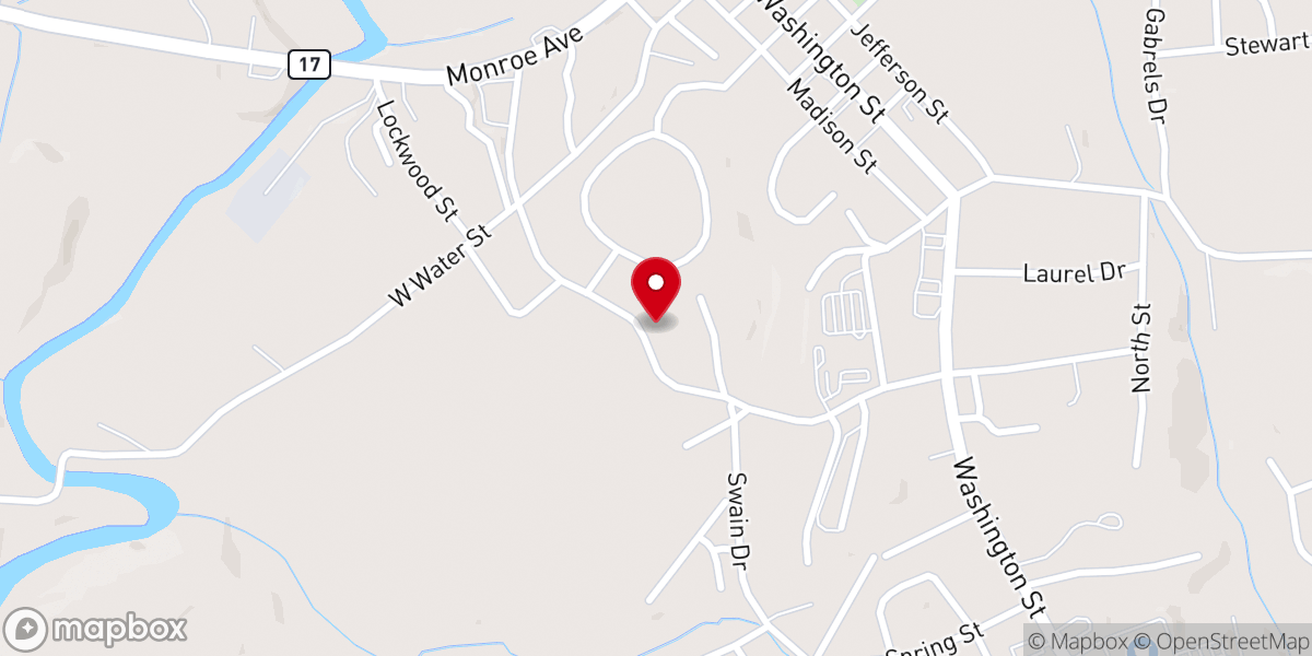 Map showing location of Pilgrim Ministries