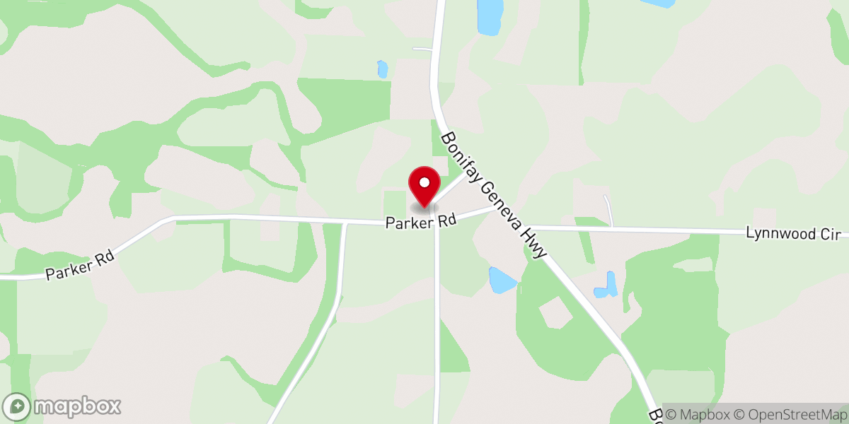 Map showing location of Life Out Loud Church