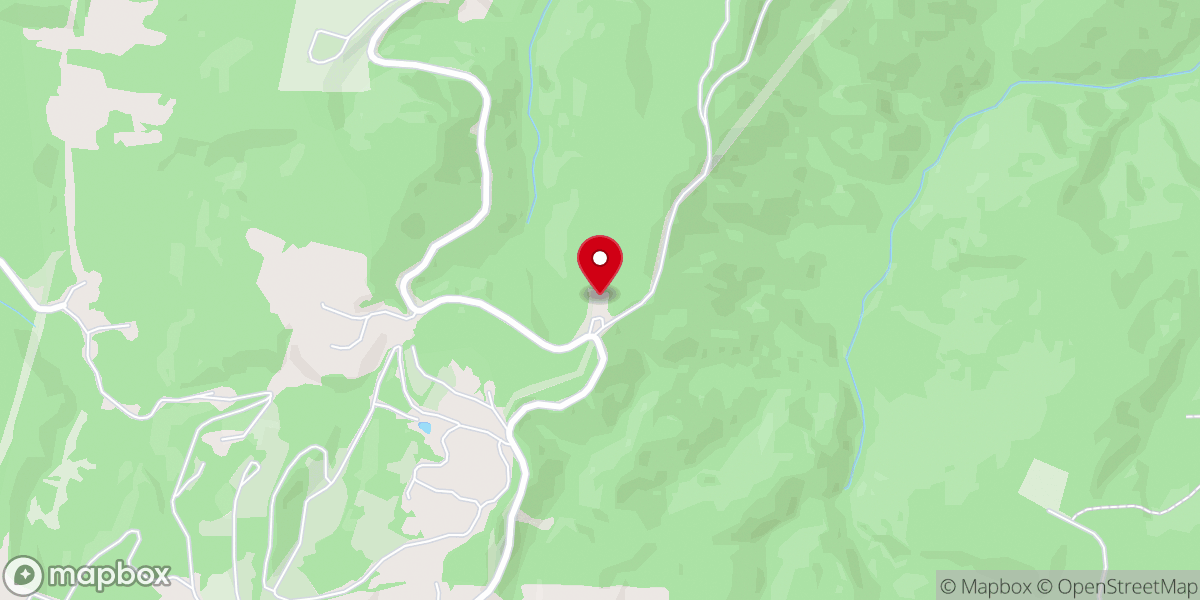 Map showing location of Long Ridge Church