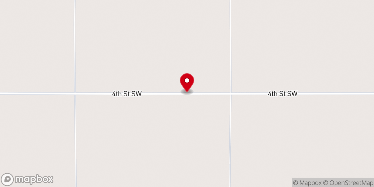 Map showing location of Churches & Parsonages