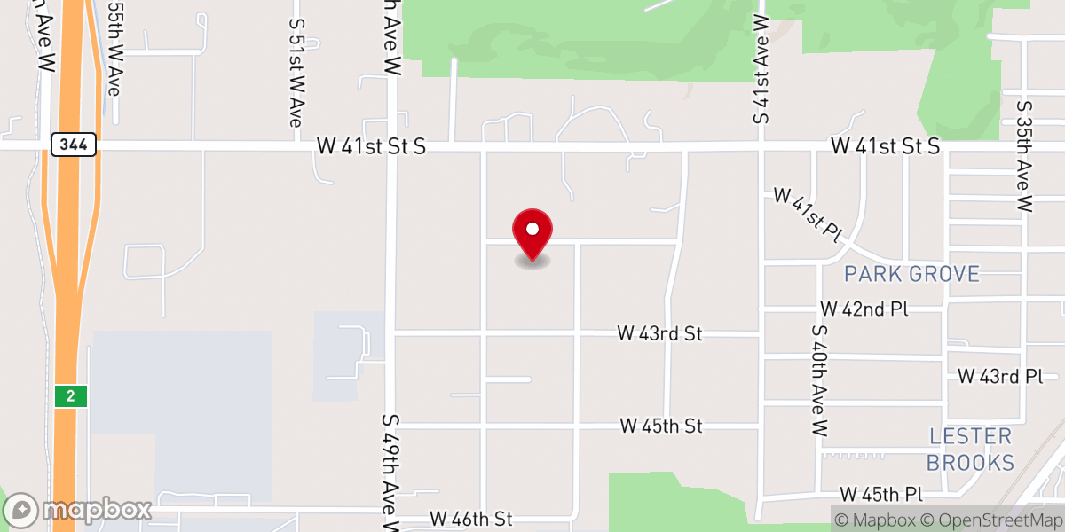 Map showing location of Faith Tabernacle Pentecostal Church Of God