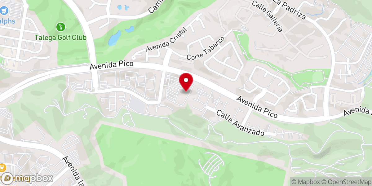Map showing location of Calvary South OC