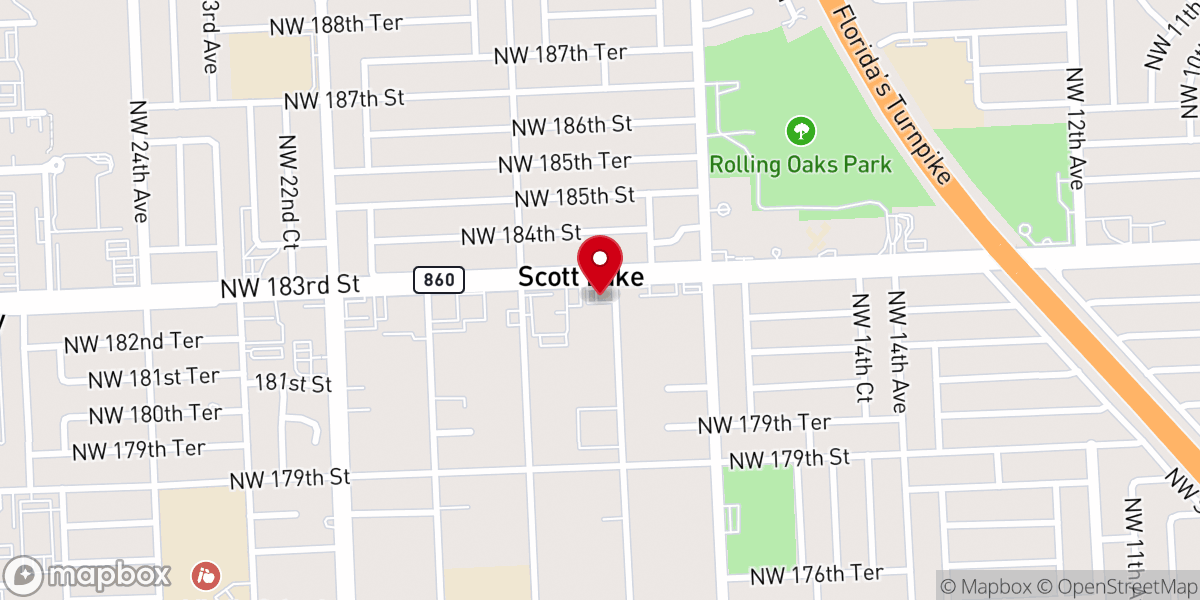Map showing location of Iglesia Cristiana Tabernáculo de Dios