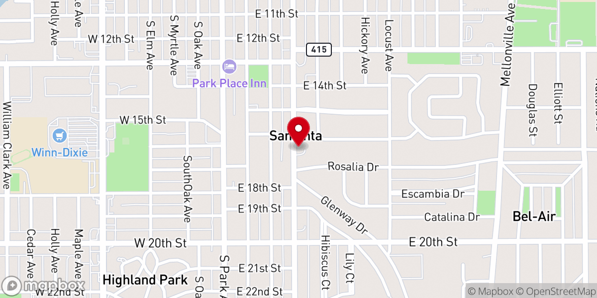 Map showing location of Connect Church of Sanford, Inc.
