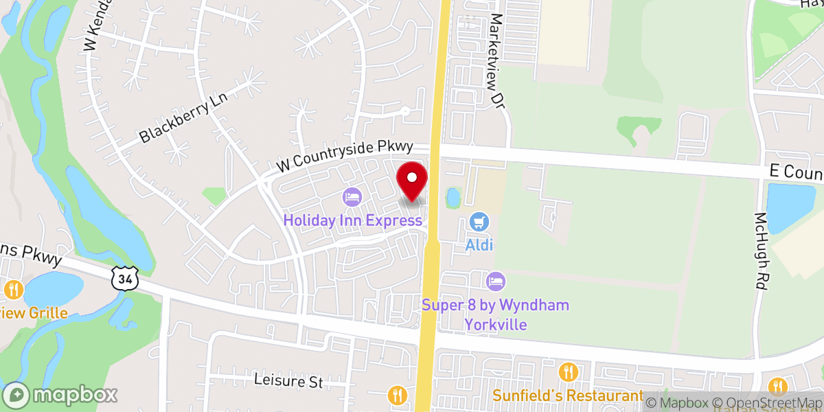 Map showing location of St Patricks Parish