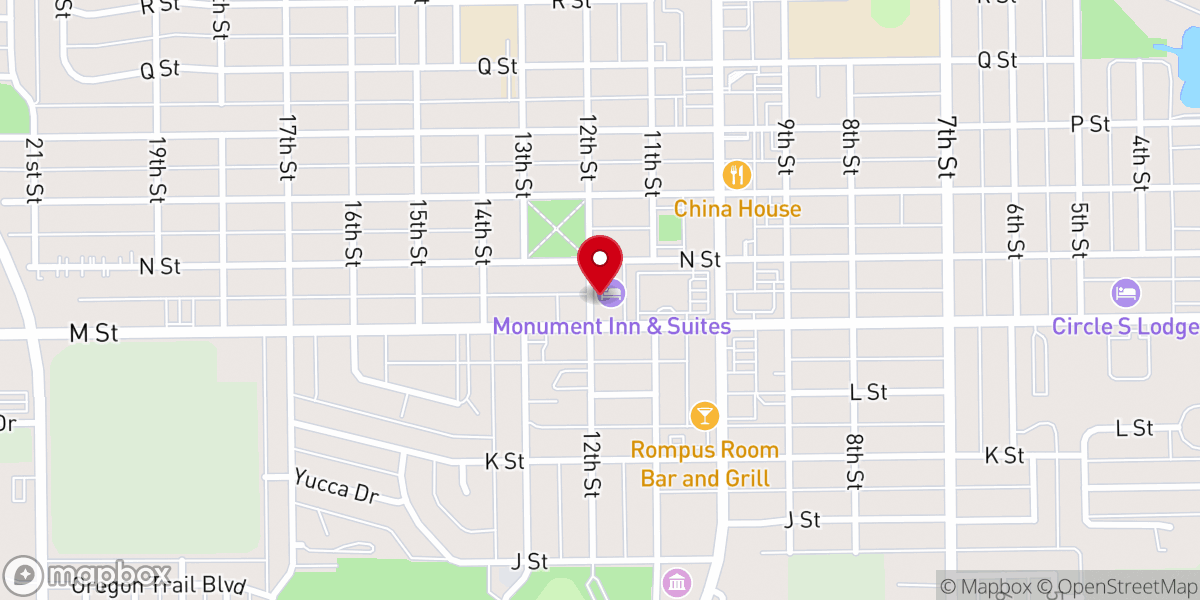 Map showing location of Days of Refreshing Ministries Inc