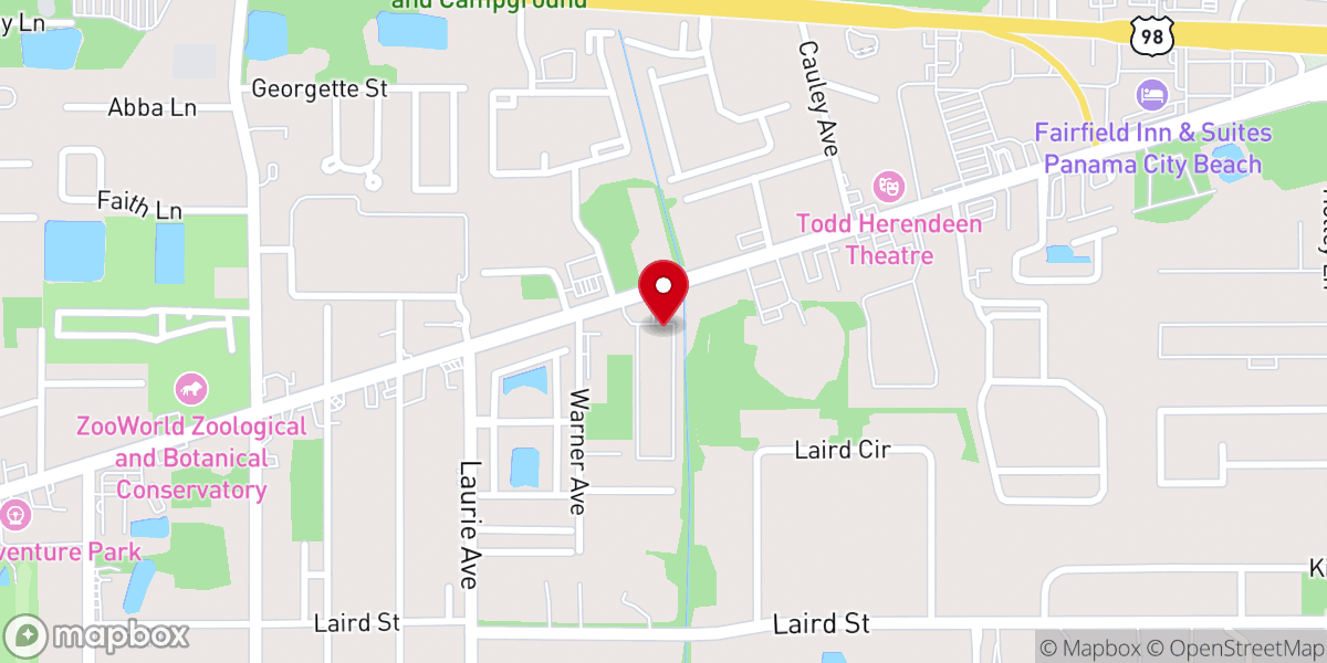 Map showing location of Legacy Family Church