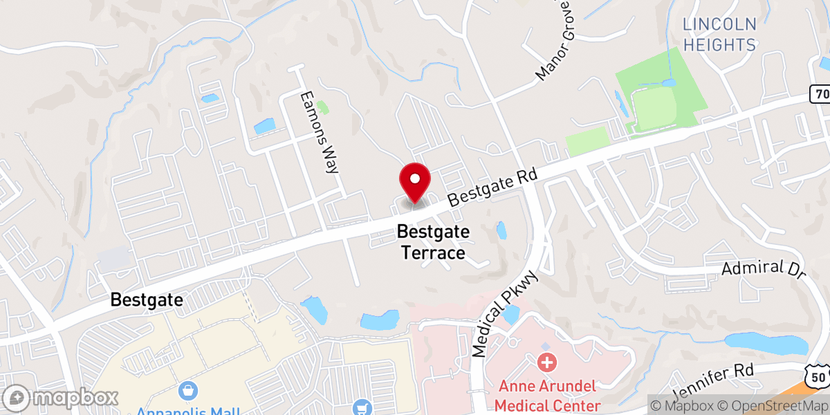 Map showing location of Fowlers United Methodist Church