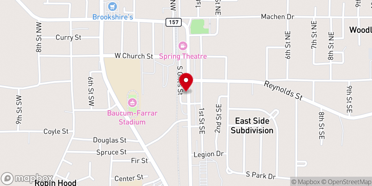 Map showing location of Springhill Fire District 11