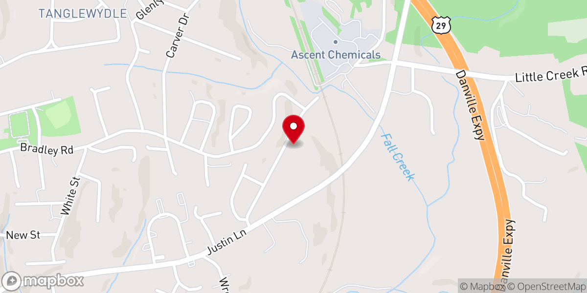 Map showing location of Shew Bread Tabernacle