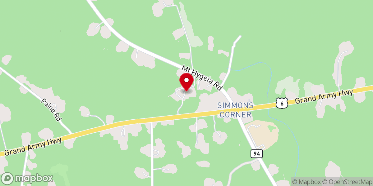 Map showing location of St. Paul the Apostle Catholic Church