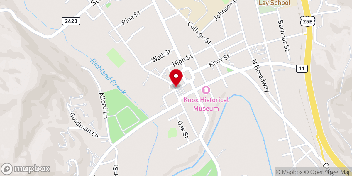 Map showing location of Christian Life Fellowship
