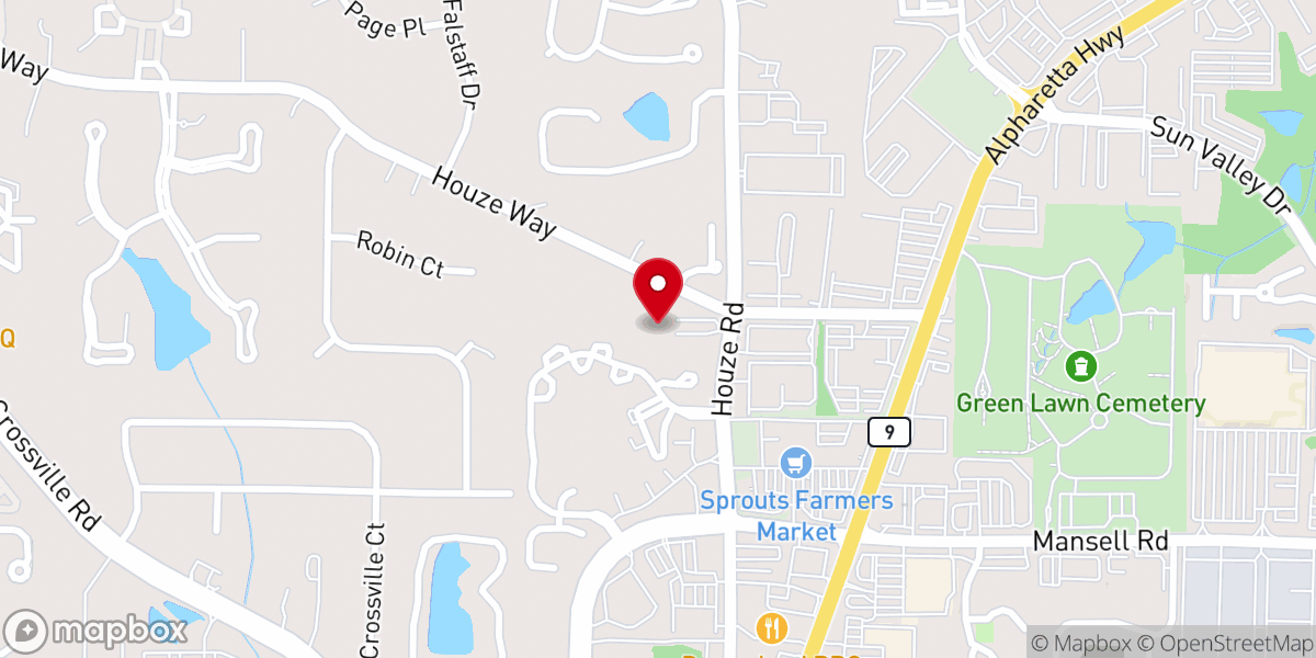 Map showing location of First Church Of Christ Scientist