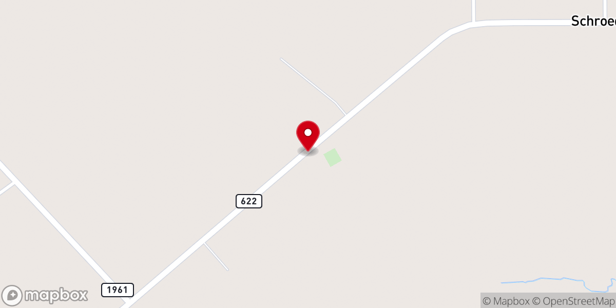 Map showing location of St Luke Lutheran Church