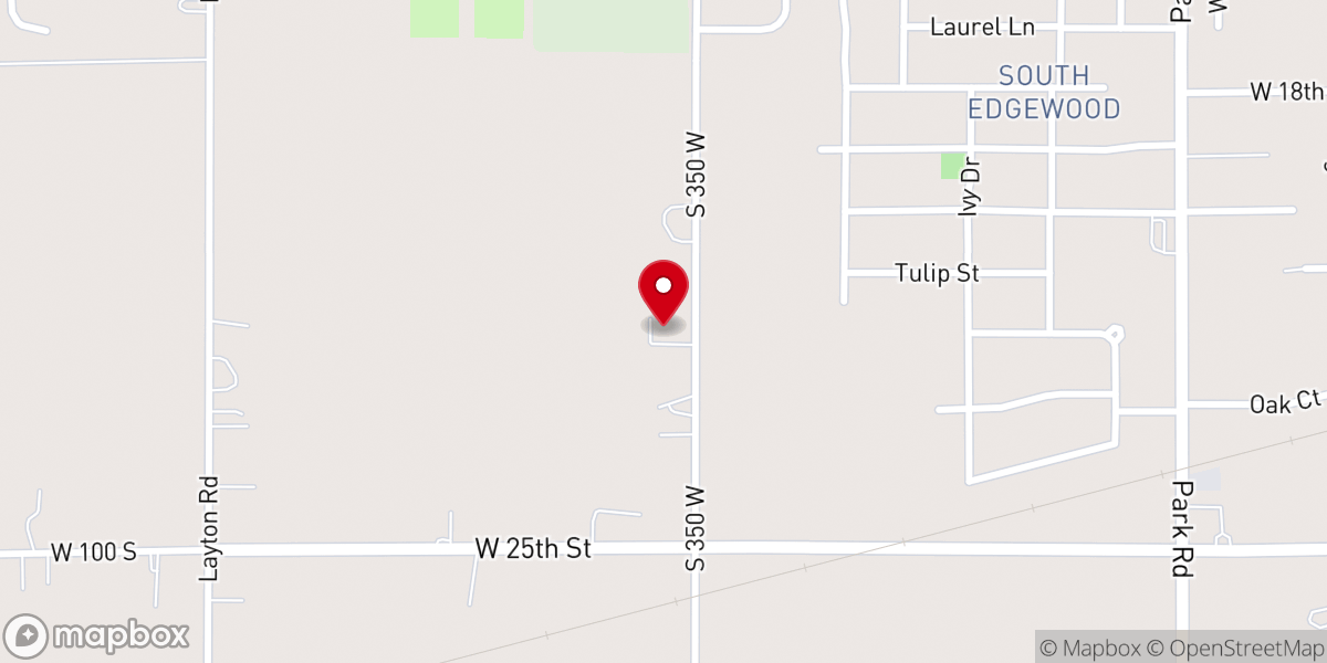 Map showing location of United Church