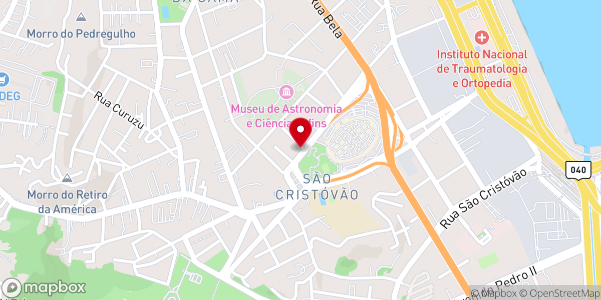 Map showing location of AD Rio