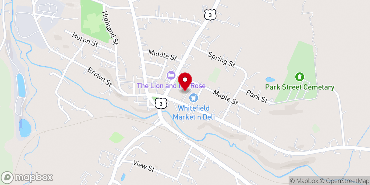Map showing location of Saint Matthew Catholic Church