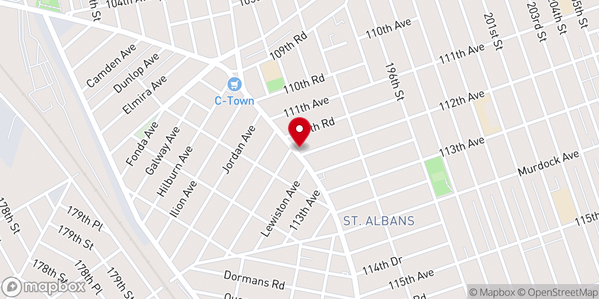 Map showing location of Grace Assembly Shiloh Apostolic Church