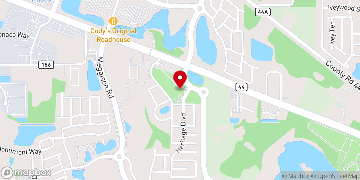 Map showing location of Live Oaks Community Church Southern Oaks Campus