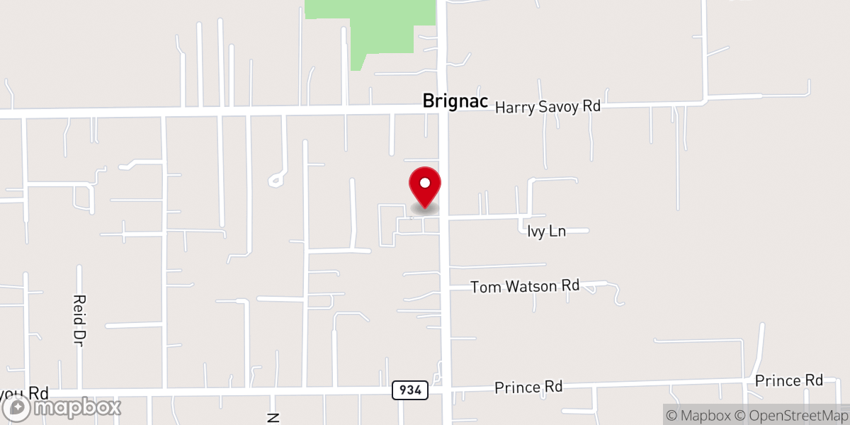 Map showing location of The Church International St. Amant
