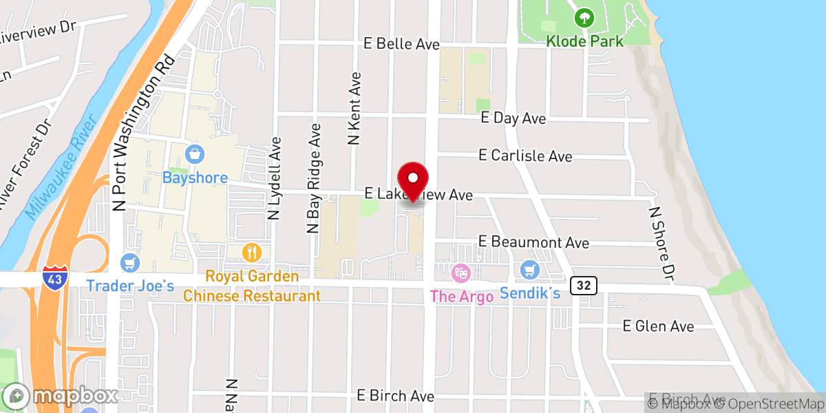 Map showing location of St. Monica Ministry Center