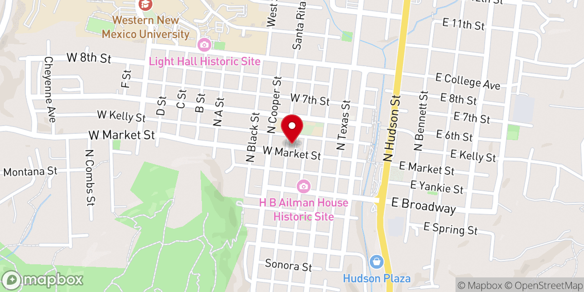 Map showing location of Saint Vincent de Paul Catholic Church