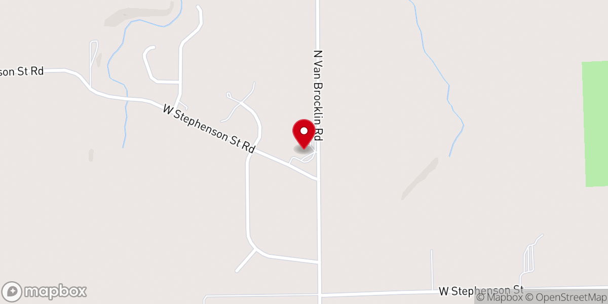 Map showing location of Zion Church of Freeport