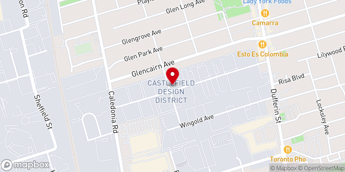 Map showing location of The Salvation Army Broadview Village