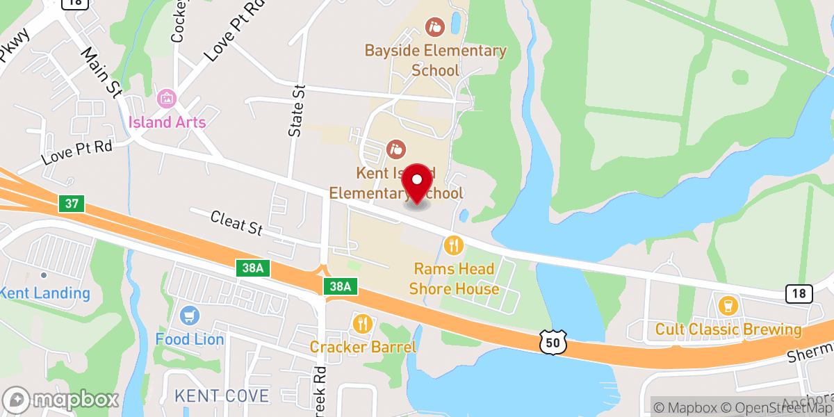 Map showing location of The Love Church