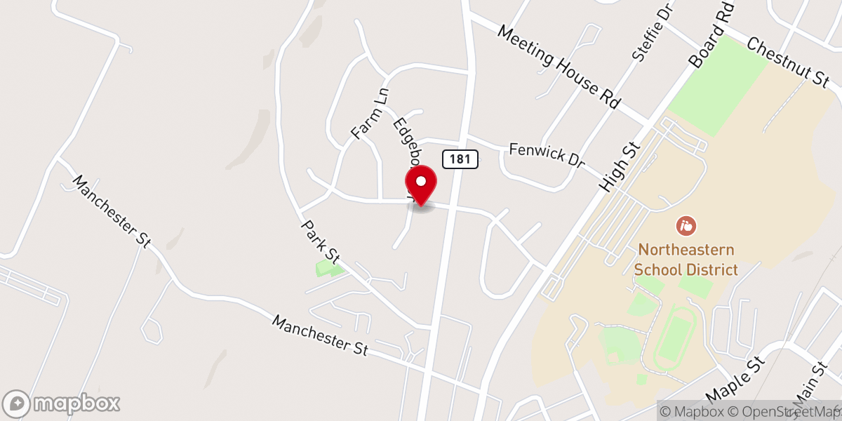 Map showing location of Tree of Hope Ministries