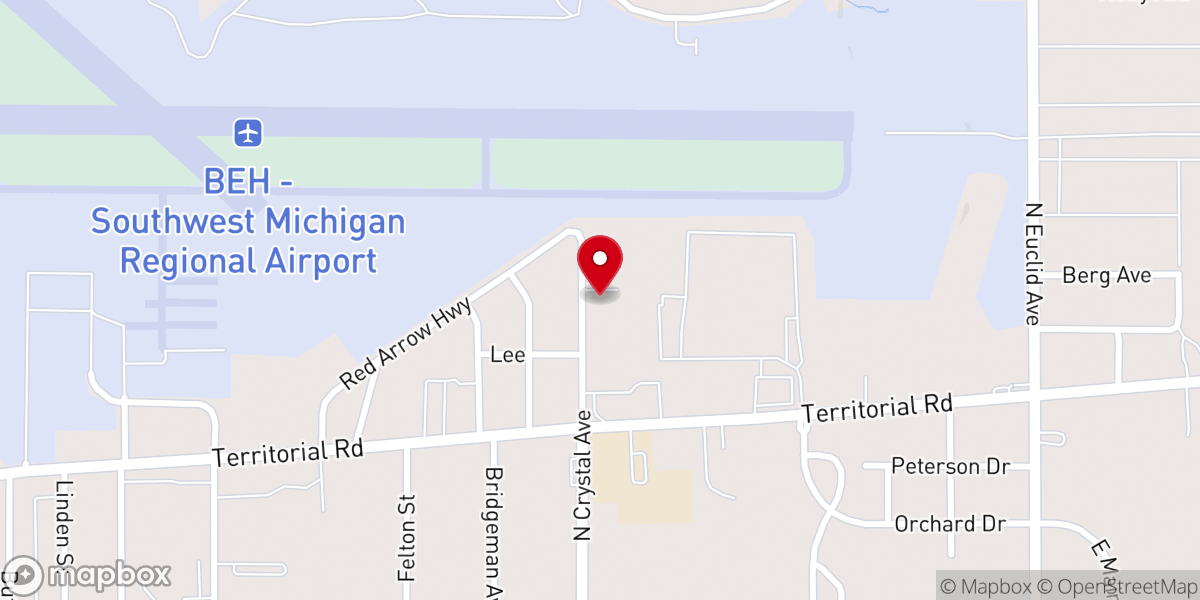 Map showing location of Word Up Ministry