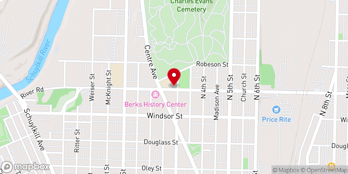 Map showing location of St Margarets Roman Catholi Church And School