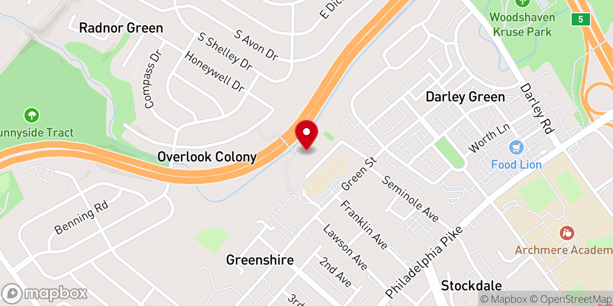 Map showing location of Living Water Ministries Inc