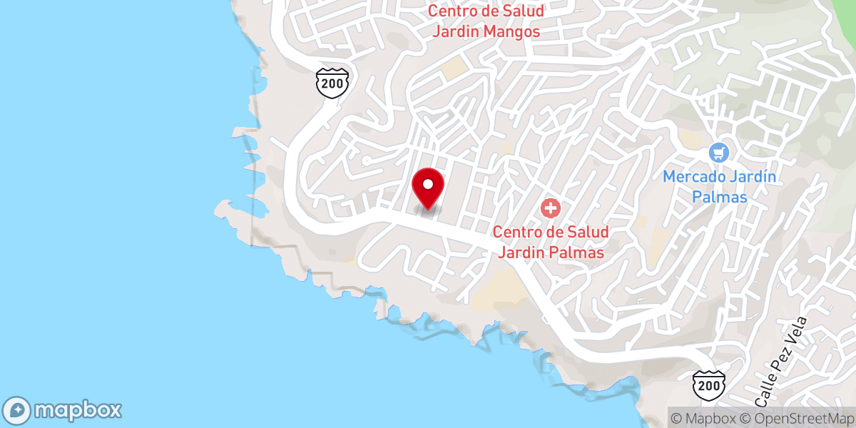 Map showing location of Parroquia de Nuestra Señora del Rosario de Fátima