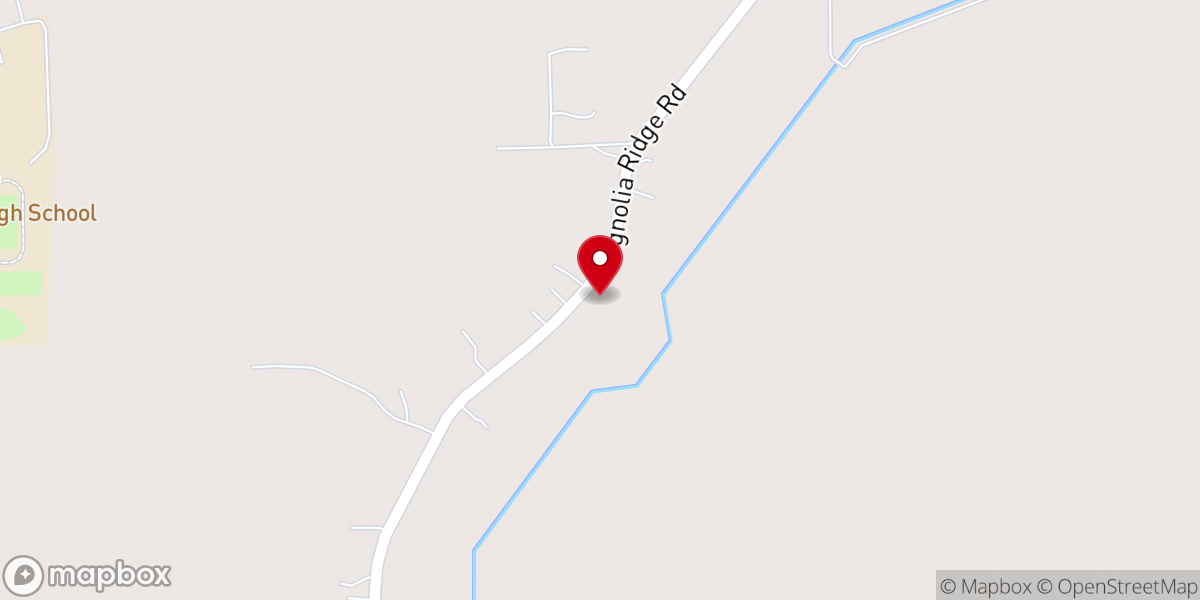 Map showing location of Louie's Wrecker Services Inc