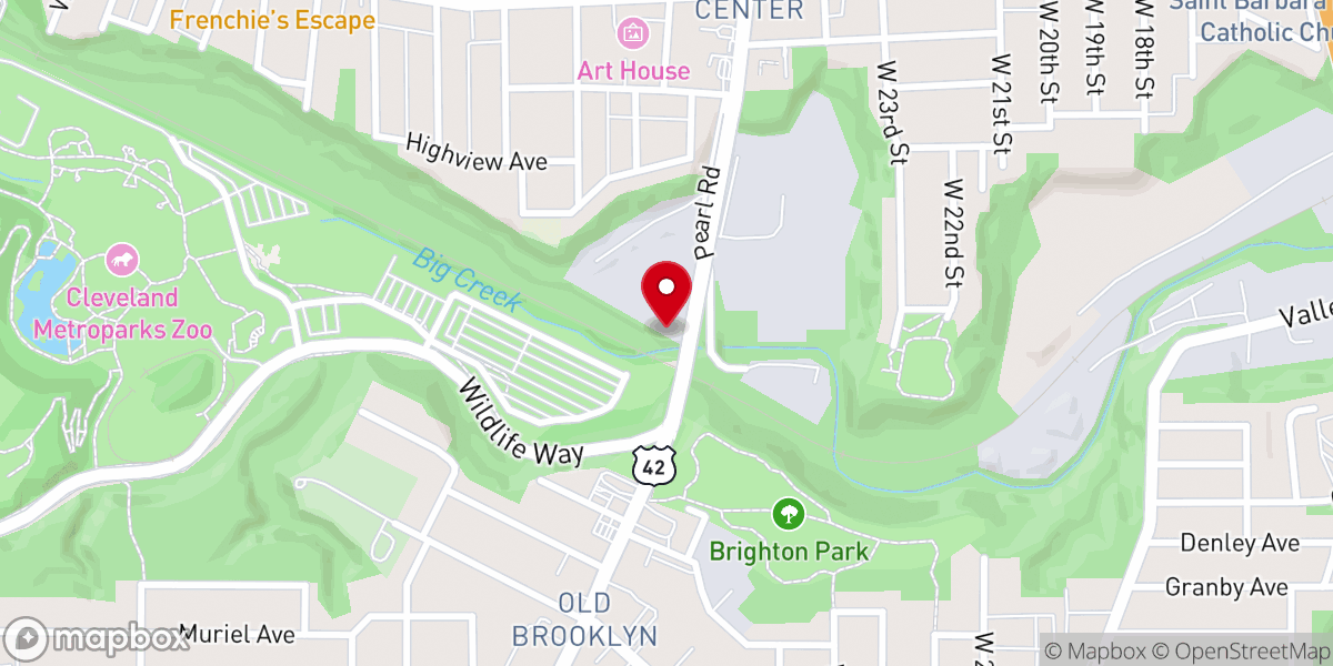 Map showing location of Great Commission Christian Church