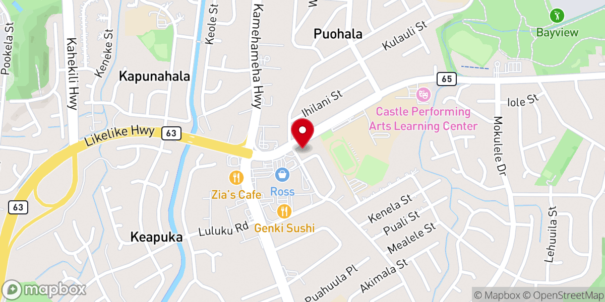 Map showing location of New Beginning Christian